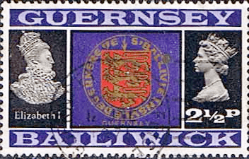 Guernsey 1971 Decimal Currency SG 48 Queen Elizabeth II and Coat of Arms Fine Used