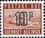 Guernsey 1971 Decimal Post Due SG D 16 Fine Mint