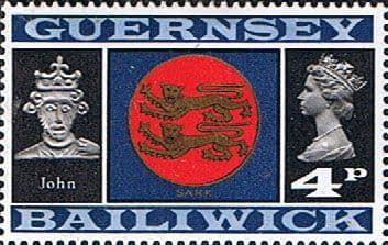 Guernsey 1971 SG 51 Arms of Sark and King John Fine Mint