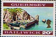 Guernsey 1973 Creux Harbour SG 57a Fine Mint