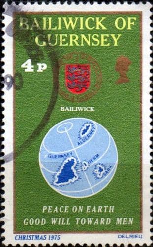 Guernsey 1975 Christmas SG 131 Fine Used