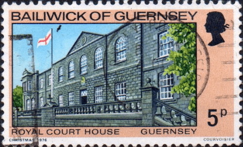 Guernsey 1976 Christmas Buildings SG 145 Fine Used