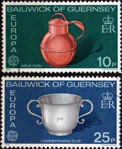 Guernsey 1976 Europa Set Fine Used