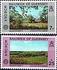 Guernsey 1977 Europa Set Fine Mint