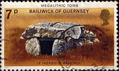 Guernsey 1977 Prehistoric Monuments SG 154 Megalithic Tomb Fine Used