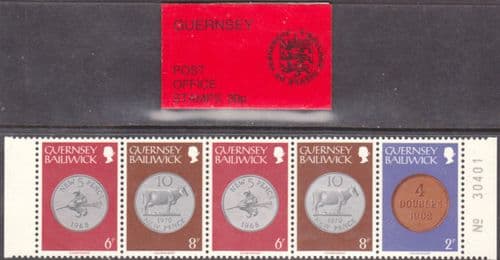 Guernsey 1979 Coins Booklet SB18 Fine Mint
