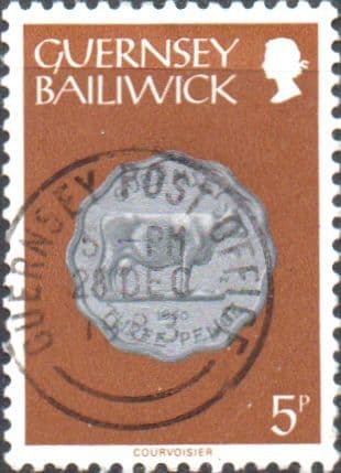 Guernsey 1979 Coins SG 181 Fine Used