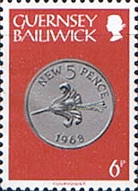 Guernsey 1979 Coins SG 182 Fine Mint
