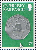 Guernsey 1979 Coins SG 183 Fine Mint