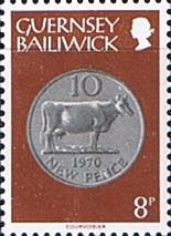 Guernsey 1979 Coins SG 184 Fine Mint