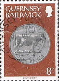 Guernsey 1979 Coins SG 184 Fine Used
