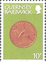 Guernsey 1979 Coins SG 186 Fine Mint