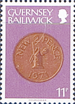 Guernsey 1979 Coins SG 188 Fine Mint