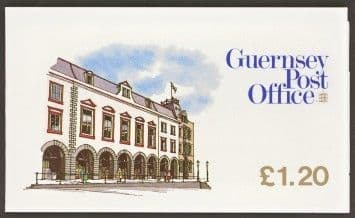 Guernsey 1985 French Halles Booklet SB 29 Fine Mint