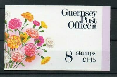 Guernsey 1992 Flowers Booklet SB 45 Fine Mint