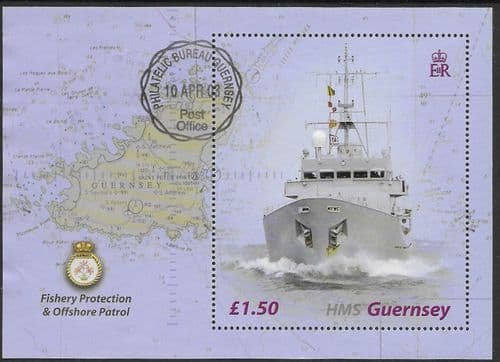 Guernsey 2003 Decommissioning of HMS Guernsey MS 997 Sheet Fine Used
