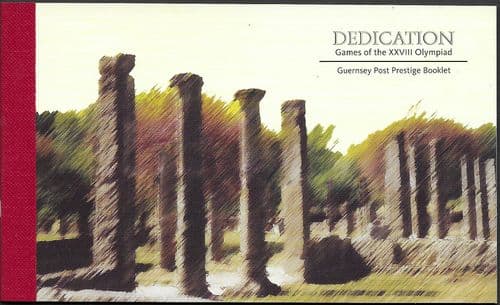 Guernsey 2004 Olympic Games Stamp Books SB 77 Fine Mint