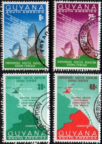 Guyana 1968 Christmas Set Fine Used