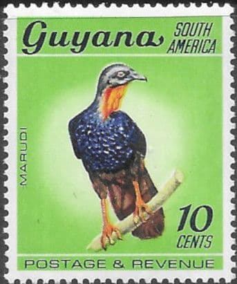 Guyana 1968 Fish Animals and Bird SG 453 Fine Mint