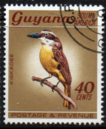 Guyana 1968 Fish Animals and Bird SG 457 Fine Used