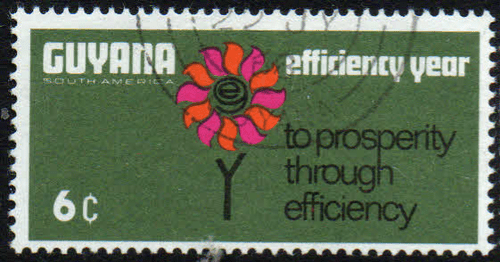 Guyana 1968 Savings Bonds and Efficiency SG 465 Fine Used