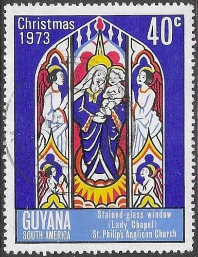 Guyana 1973 Christmas SG 595 Fine Used