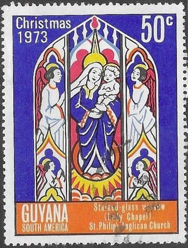 Guyana 1973 Christmas SG 596 Fine Used