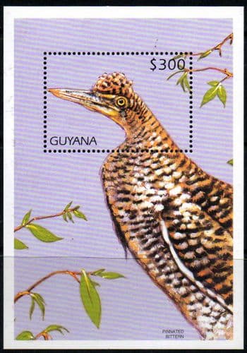 Guyana 1988 Railways Miniature Sheet Fine Mint