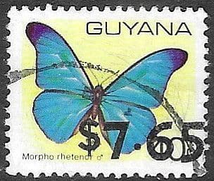 Guyana 1989 Various stamps surch. SG 2638 Fine Used