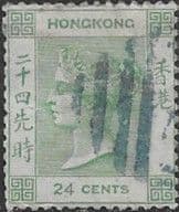 Hong Kong 1863 Queen Victoria SG 14 Fine Used