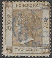 Hong Kong 1863 Queen Victoria SG 8a Used