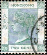 Hong Kong 1900 Queen Victoria SG 56 Fine Used