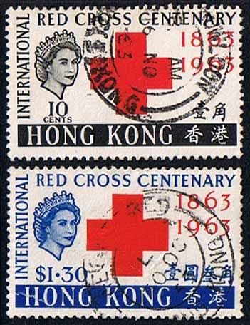 Hong Kong 1963 Red Cross Centenary Set Fine Used