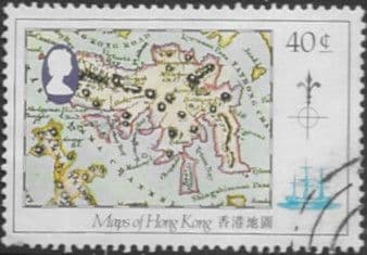 Hong Kong 1984 Maps SG 454 Fine Used
