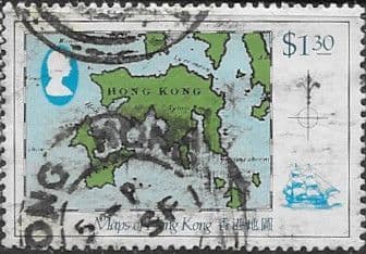Hong Kong 1984 Maps SG 456 Fine Used