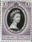 Hong Kong Queen Elizabeth II 1953 Coronation Fine Mint