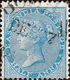 India 1865 Queen Victoria SG 54 Good Used