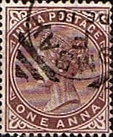 India 1882 Queen Victoria SG 88 Fine Used