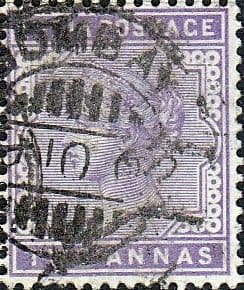 India 1882 Queen Victoria SG 91 Fine Used