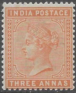 India 1882 Queen Victoria SG 94 Fine Mint