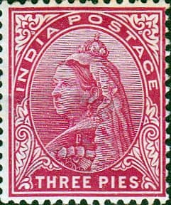 India 1899 Queen Victoria SG111 Fine Mint