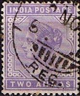 India 1900 Queen Victoria SG 116 Fine Used