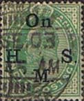 India 1902 King Edward VII On H.M.S. SG O56 Fine Used