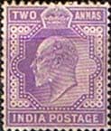 India 1902 King Edward VII SG 125 Fine Used