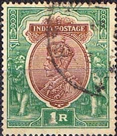 India 1911 King George V SG 186 Fine Used