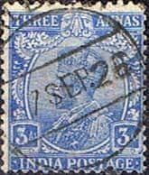 India 1922 King George V SG 200 Fine Used