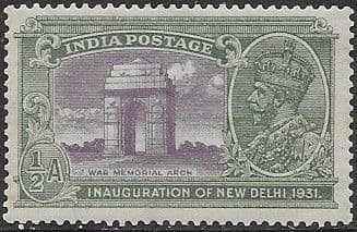 India 1931 King George V Inauguration of New Delhi SG 227 Fine Mint