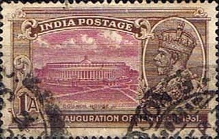 India 1931 King George V Inauguration of New Delhi SG 228 Fine Used