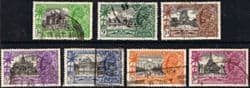 India 1935 King George V Silver Jubilee Set Fine Used