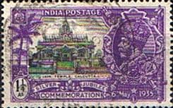 India 1935 King George V Silver Jubilee SG 243 Fine Used